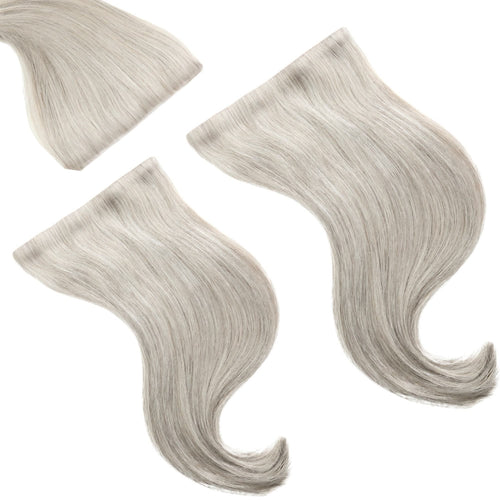 Icy Salt & Pepper Clip-Ins