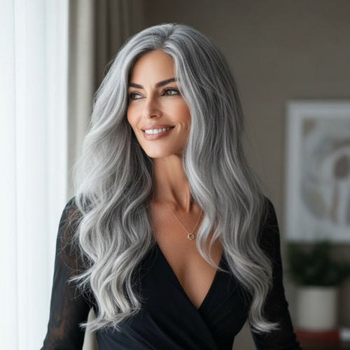 Sacred Salt & Pepper Clip-Ins