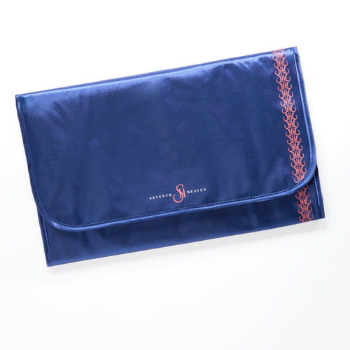 Satin Tri-Fold Hair Extension Travel Bag