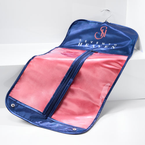 Venetian Satin Hair Extension Bag + Hanger