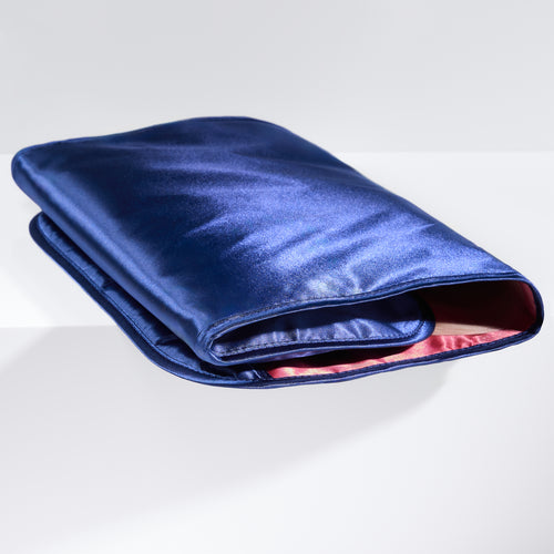 Satin Tri-Fold Hair Extension Travel Bag