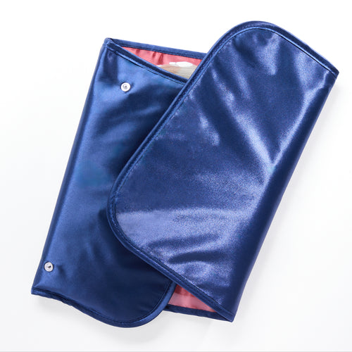 Satin Tri-Fold Hair Extension Travel Bag