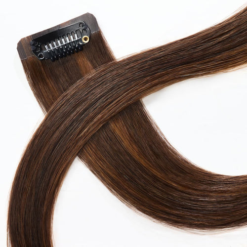 Golden Chocolate Brown Clip-Ins