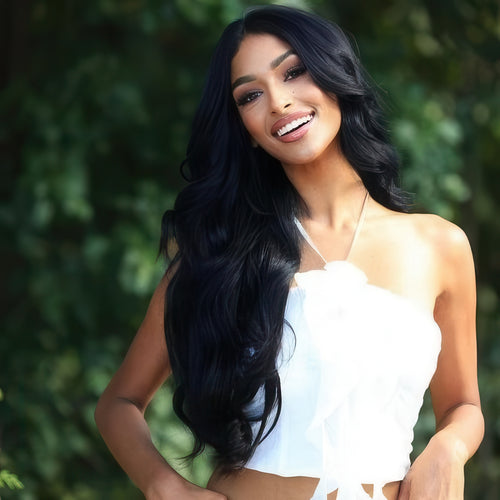 Clip in Extensions - Midnight Mystique Black Pro