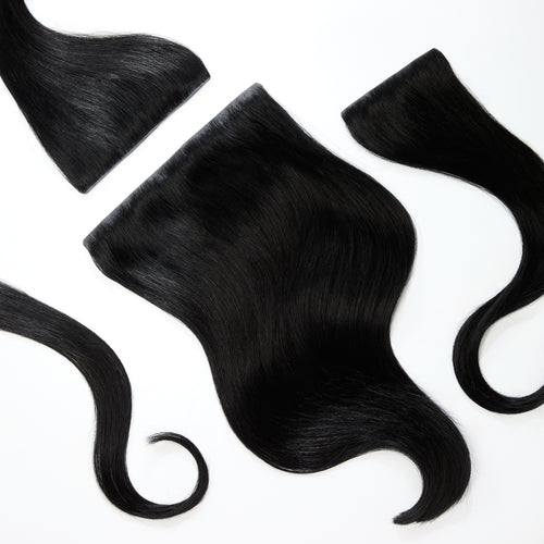 Clip in Extensions - Midnight Mystique Black Pro